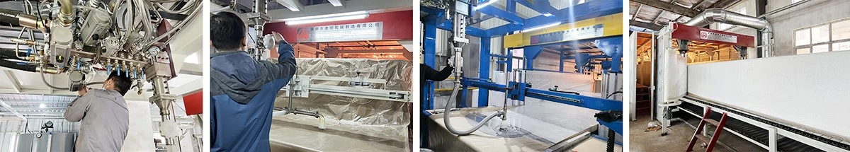 fully automatic continuous sponge production line fully automatic continuous sponge production line