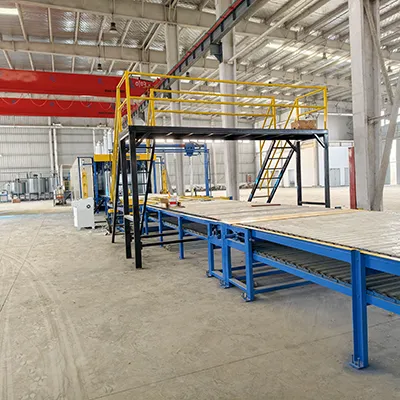 Custom Continuous Foam Production Machine Installed